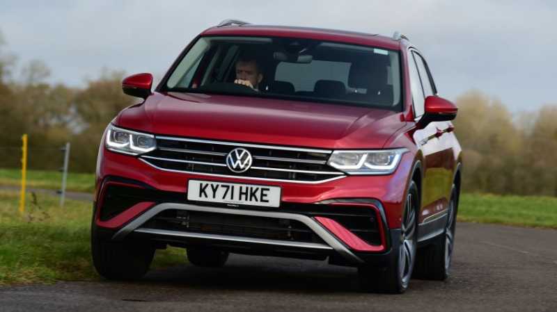 Ошеломительное предложение дня: Стильный семейный внедорожник Volkswagen Tiguan Allspace всего за £227 в месяц