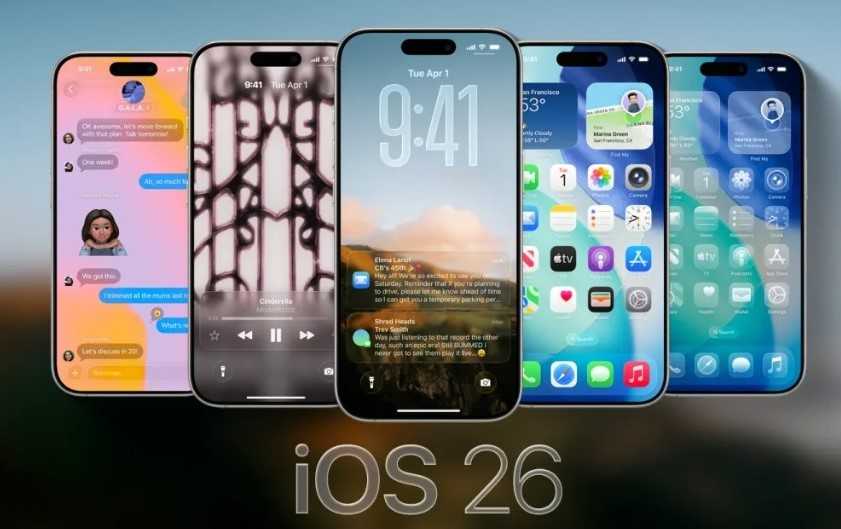 interfeys liquid glass ot apple rabotaet s ios 26 beta 2