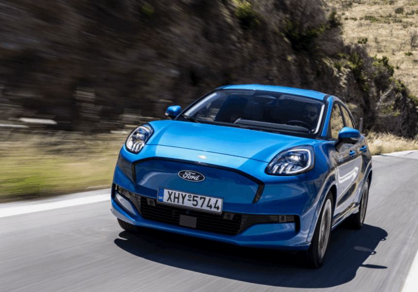 Ford Puma Gen-E стоит 220 фунтов в месяц