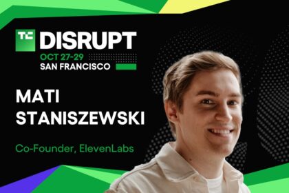 Мати Станишевски на TechCrunch Disrupt