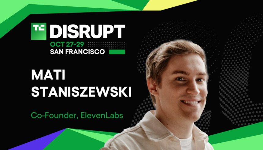 Мати Станишевски на TechCrunch Disrupt